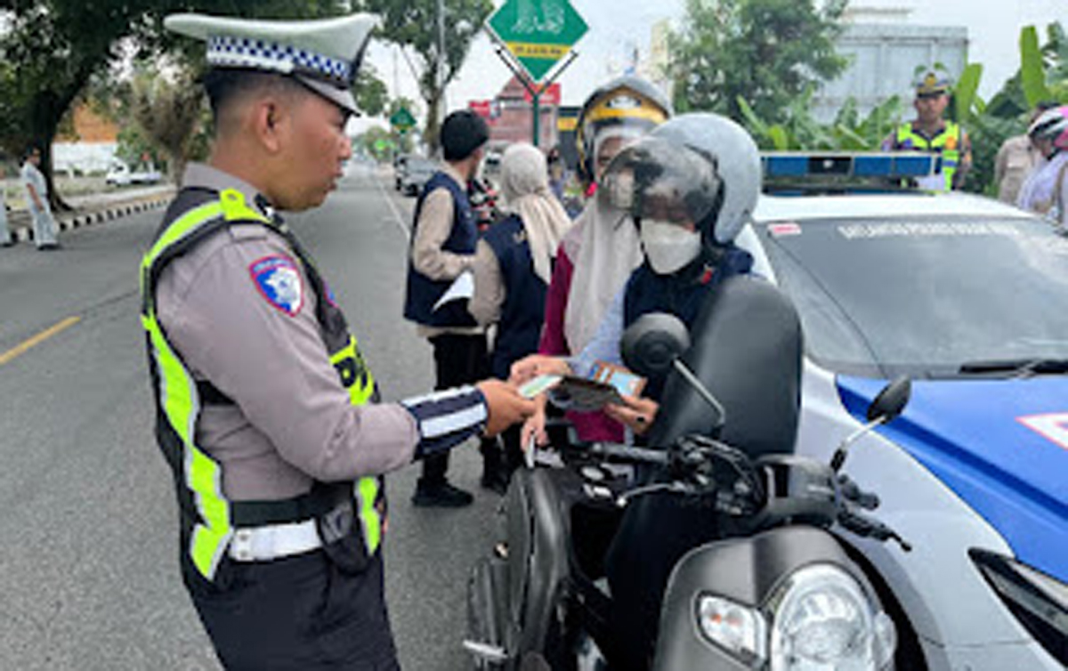 Satlantas Polres Solok Kota Gencarkan Razia