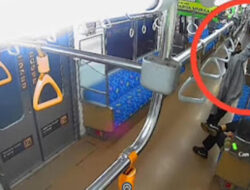 Pencuri Tas Penumpang KRL Terekam CCTV, Pelaku Ditangkap
