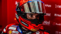 Pembalap Tim Ducati Lenovo, Marc Marquez.