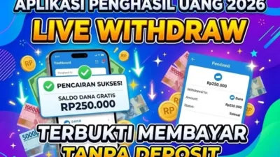 Ilustrasi Aplikasi Penghasil Uang Terbaru.