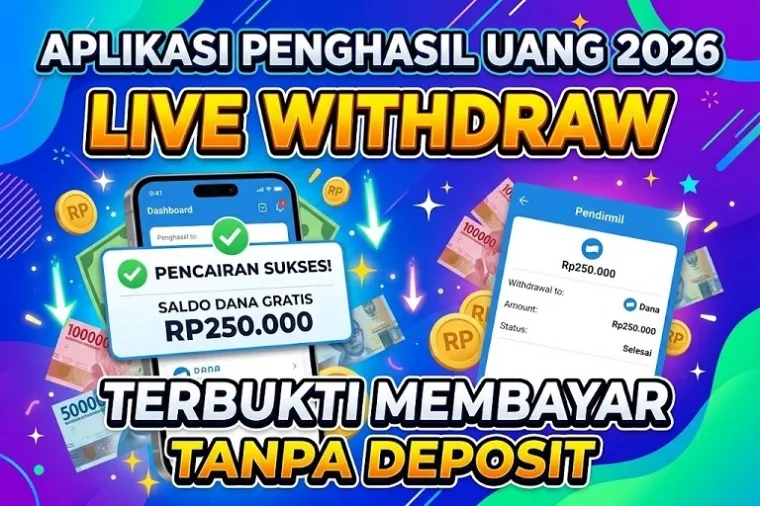 Ilustrasi Aplikasi Penghasil Uang Terbaru.