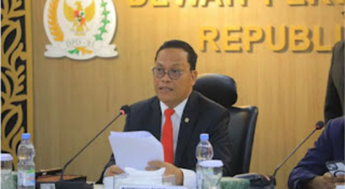 Ketua PURT DPD RI sekaligus Ketua Kaukus Kalimantan, Hasan Basri.