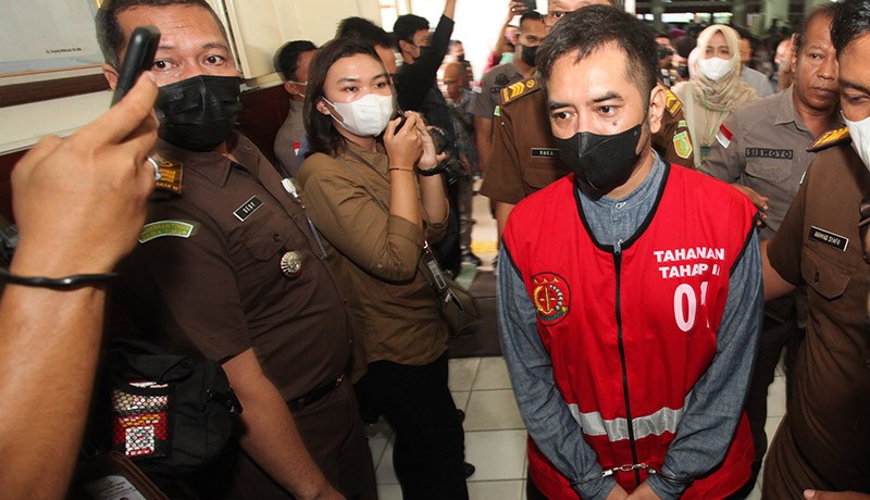 Terpidana kasus kekerasan seksual terhadap santriwati di Jombang, Moch Subechi Azal Tsani alias Mas Bechi.