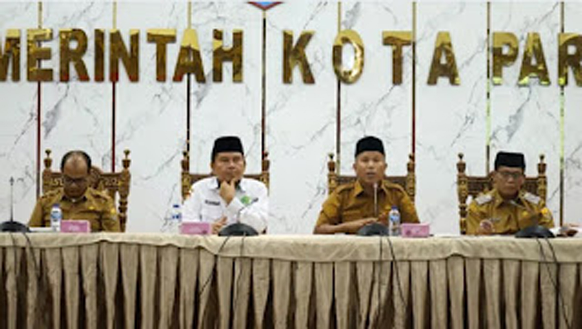 Wawako Pariaman Mulyadi memimpin rapat teknis persiapan MTQ IX