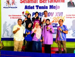 Cabor Tenis Meja Tanah Datar Masik Semifinal, Dua Perunggu sudah dikantongi