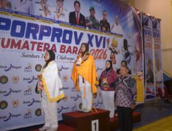 Taekwondo Kota Padang Juara Umum Porprov XVI Sumbar dengan 9 Medali Emas
