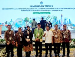 Hadiri Bimtek Nilai Ekonomi Karbon, Gubernur Mahyeldi Dorong Penguatan Pembangunan Rendah Karbon di Sumbar