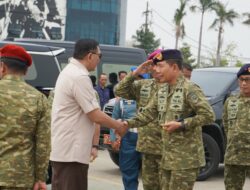 Perkuat Kemandirian Pertahanan Maritim, Koarmada II Dampingi Kunker Menhan RI ke PT PAL Indonesia