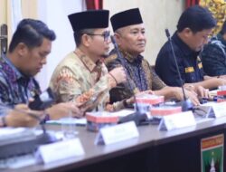 Rakor Kepala Daerah Se Sumatera Barat dalam rangka Launching PORPROV Sumbar XVI Tahun 2026