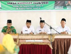 Walikota Solok Hadiri Pengukuhan Pengurus DPC FKDT Kota Solok Masa Khidmat 2026-2031
