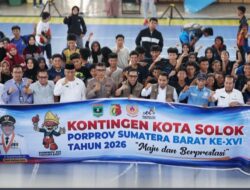 Walikota Solok Lepas Kontingen Porprov XVI Sumatera Barat