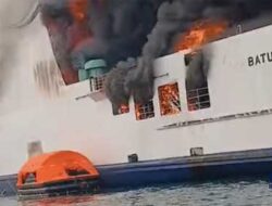 Ini Profil dan Kapasitas KMP Batumandi yang Terbakar di Perairan Merak