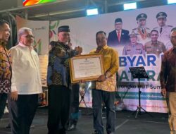 Jasa Raharja Sumbar Terima Penghargaan Gubernur atas Dukungan Optimalisasi Pendapatan Daerah
