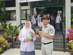Jasa Raharja Sumbar Edukasi Keselamatan Berlalu Lintas kepada Siswa SMK Negeri 1 Payakumbuh