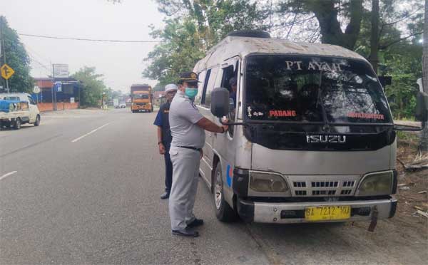 Jasa Raharja Sumbar Bersama Tim Pembina Samsat Gelar Operasi Gabungan di Padang Pariaman