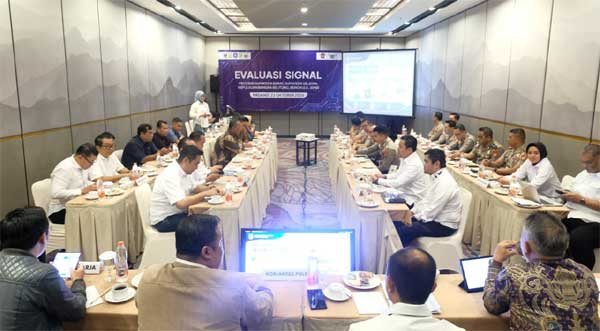 Jasa Raharja Sumbar Ikuti Evaluasi Penggunaan SIGNAL untuk Pembayaran Pajak Kendaraan Bermotor