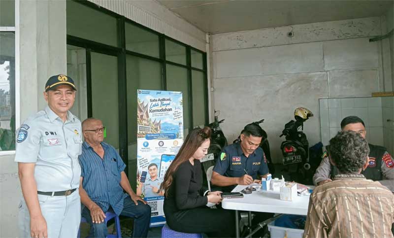 Jasa Raharja Sumbar Gelar MUKL di PT NPM, Berikan Layanan Pemeriksaan Kesehatan Gratis