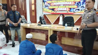Dua residivis dibekuk Polres Solok Selatan terkait pembunuhan.