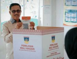 39 Nagari Tentukan Pemimpin, Bupati Khairunas Gunakan Hak Pilih pada Pilwana Serentak 2026
